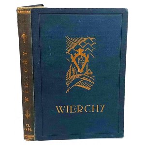 WIERCHY ROK DZIEWIĄTY wyd. 1931 oprawa Jahoda