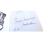 BRZECHWA - PCHŁA SZACHRAJKA wyd.1, Autogramm des Autors