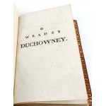 SKARSZEWSKI - O WŁADZY DUCHOWNEY wyd. 1820