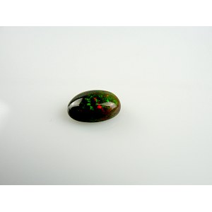 Unikatowy , Czarny Opal Naturalny 1.05 ct. 8.8x6.4x3.2 mm. - Etiopia
