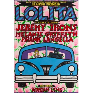 Andrzej Krajewski (b. 1949, Warsaw), Poster design for the film Lolita, 2013