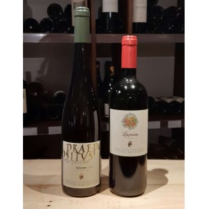 Abbazia di Novacella, Praepositus Sylvaner 0,75L 14%, rocznik 2018; Abbazia di Novacella, Lagrein 0,75L 13,5%, rocznik 2019