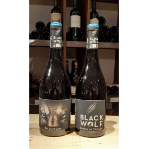 Vignobles Vellas, Black Wolf, Pic Saint-Loup 0,75L 13%, rocznik 2015 2 butelki