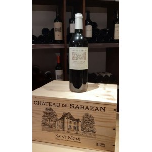 Château de Sabazan, Saint Mont 0,75L 13%, rocznik 1998 skrzynka - 6 butelek