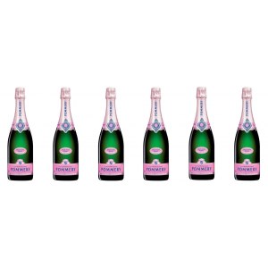 Pommery Brut Rose Champagne 0.75L 12.5% 6 bottles