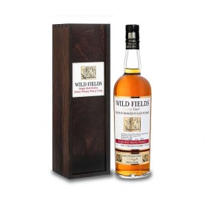 Wild Fields Sherry Cask Single Malt Barley Polish Whisky in wooden box 0.7L 46.5%