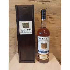Wild Fields American Oak Cask Single Malt Barley Polish Whisky in wooden box 0.7L 46.5%