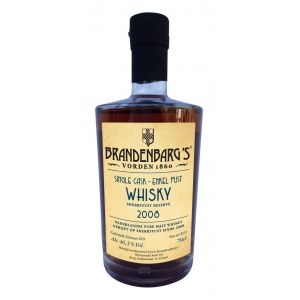 Whisky holenderska Brandenbarg's Dutch Pure Malt 3-letnia Whisky 0,7L 40%