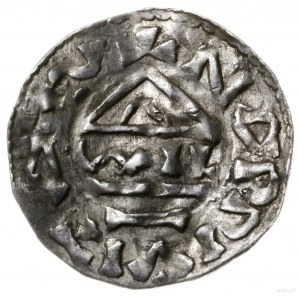 denar 983-985, mincerz Vilja; Krzyż z czterama kulkami ...