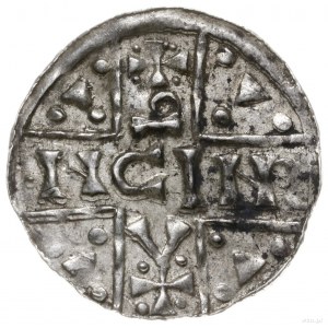 denar 1018-1026, mincerz Kid; Napis HEINRICVS DVX wkomp...