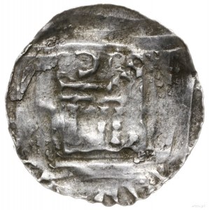 denar 1005-1046; Kaplica z kolumnami i klinami wewnątrz...