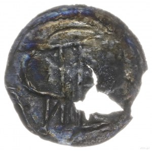denar około 1195-1200; Aw: Jeździec z włócznią w prawo;...