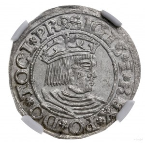 FALS - grosz 1533, Gdańsk; z końcówką PR na awersie