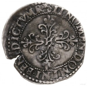 1/4 franka 1591 M, Tuluza; Duplessy 1161, Kop. 10296 (R...