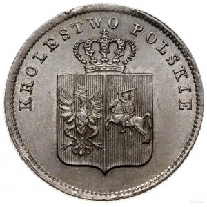 2 złote 1831 KG, Warszawa; odmiana z kropką po POL i Po...