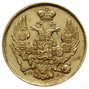 3 ruble = 20 złotych 1838 ПД / СПБ, Petersburg; Berezow...