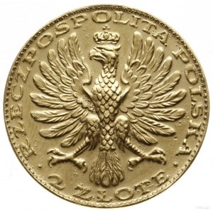 2 złote 1928; Aw: Orzeł Polski z napisem RZECZPOSPOLITA...