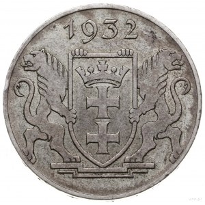 5 guldenów 1932, Berlin; Kościół Marii Panny; AKS 9, CN...