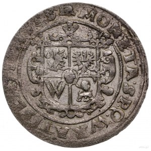 24 krajcary 1621, Wrocław; z ligaturą HR w napisie otok...