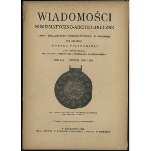 Wiadomości Numizmatyczno-Archeologiczne Tom XIV (1931-1...