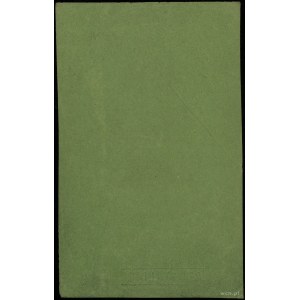 1 złoty 1831, podpis Głuszyński, cienki zielony papier ...