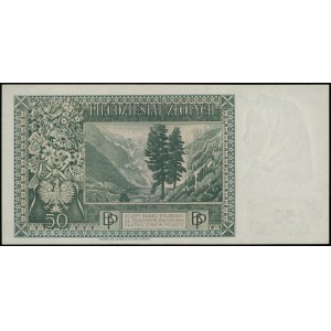 50 złotych 15.08.1939, seria D 379009; Lucow 1037 (R6),...