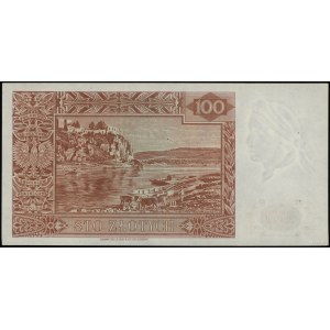 100 złotych 15.08.1939, seria K 043013; Lucow 1044 (R6)...