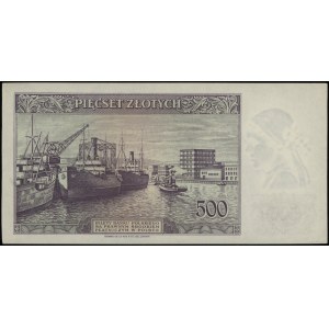 500 złotych 15.08.1939, seria C 599006; Lucow 1051 (R6)...