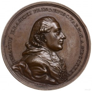 medal z 1780 r. autorstwa F. Holzhaeussera poświęcony I...