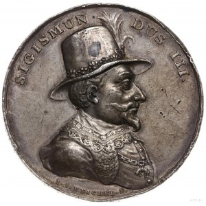 medal z końca XVIII w. (lata 1780-1792) z tzw. serii kr...
