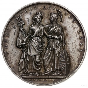 jednostronny medal z 1833 roku autorstwa F. Halliday’a ...