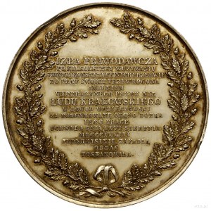 medal z 1833 r. nieznanego autorstwa, ofiarowany przez ...
