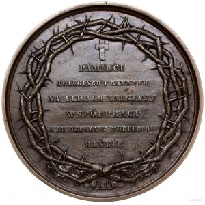 kopia medalu z 1861 r. autorstwa B. Podczaszyńskiego i ...