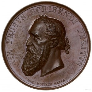 medal z 1879 r. autorstwa Fryderyka Wilhelma Below’a, w...