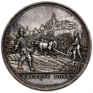 medal nagrodowy bez daty (z lat 1847-1882), autorstwa K...