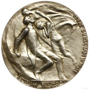 medal z 1898 roku autorstwa Wacława Szymanowskiego, wyk...