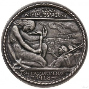 medal z 1918 r. (w rzeczywistości z 1925 r.) autorstwa ...