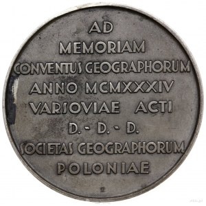 medal z 1934 r. autorstwa Hanny Nałkowskiej-Bickowej, w...