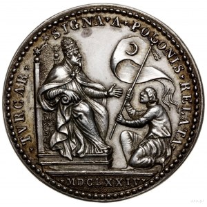 medal z 1674 r. (autorstwa Girolamo Lucentiego), wybity...