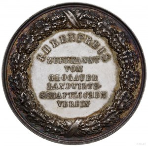 medal nagrodowy z 2. połowy XIX w. autorstwa Loosa, wyb...