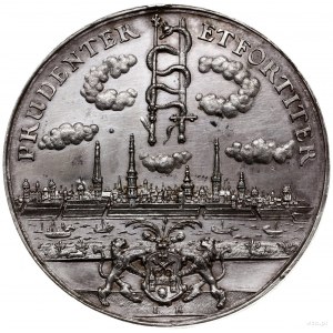 medal bez daty (ok. 1655 r.) autorstwa Jana Höhna (star...