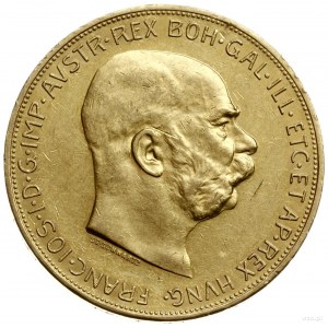 100 koron 1911, Wiedeń; Fr. 1919, Herinek 320, KM 2816;...