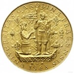 zestaw złotych monet: 1 dukat, 2 dukaty, 5 dukatów i 10...