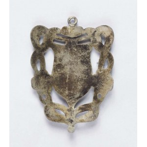 Badge in the form of a pendant: Colony Section of the Makkabi Sports Club, Krakow - Zakopane