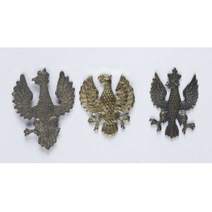 Set of 3 eagles according to pattern 19