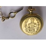 Zegarek kieszonkowy, kluczykowy, koniec XIX wieku