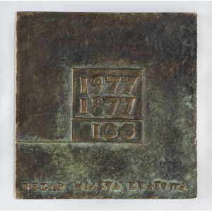 Medal 100 Years of the Association of Polish Architects SARP - 1977.