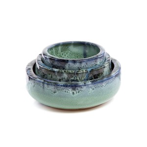 Set of ceramic bowls - author. Grażyna DERYNG