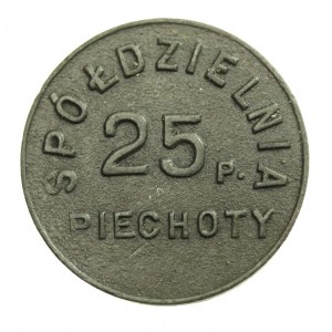 Piotrków Trybunalski - 10 Groszy der Militärkooperative des 25. Infanterieregiments