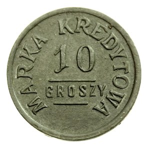 Łódź - 10 groszy of the Military Cooperative of the 2nd Kaniowski Rifle Regiment
